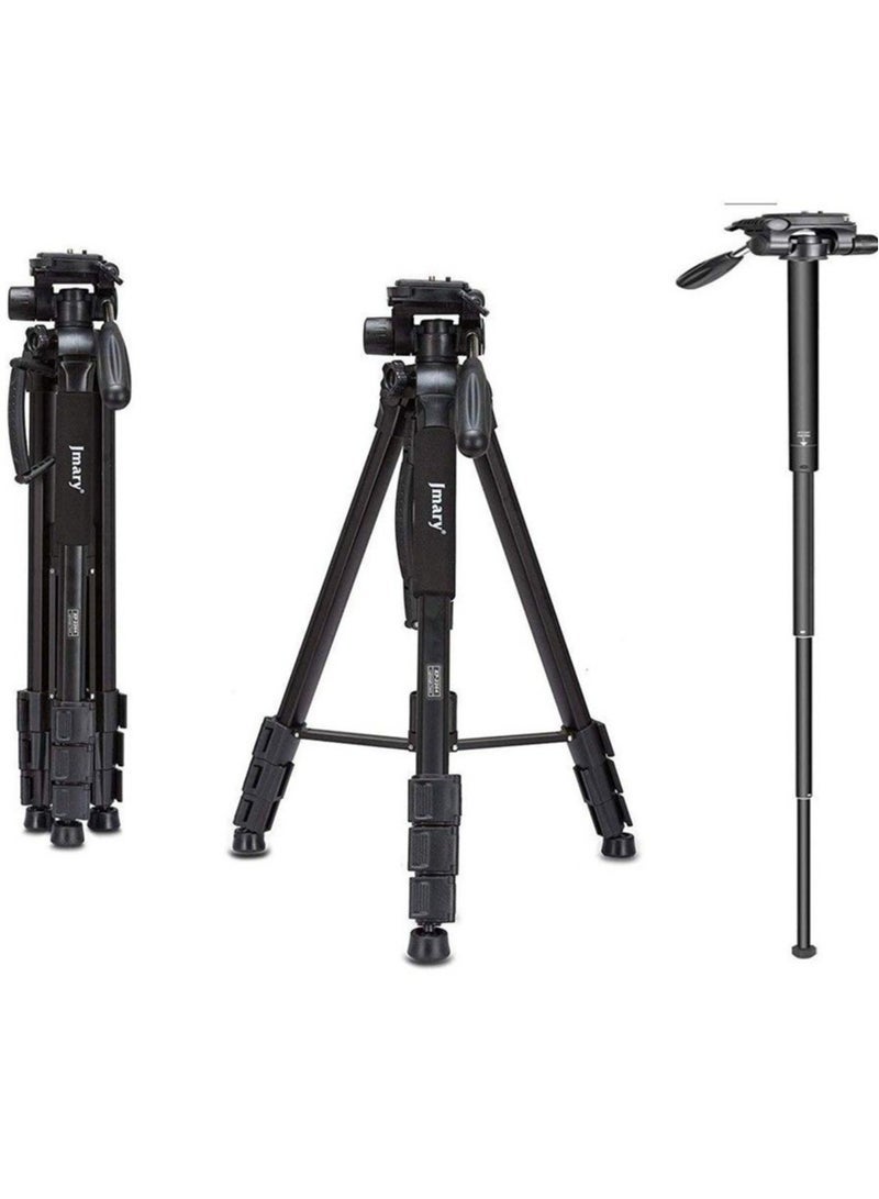 Jmary Jmary Professional Aluminium Tripod & Monopod for All DSLR Cameras - Image 1