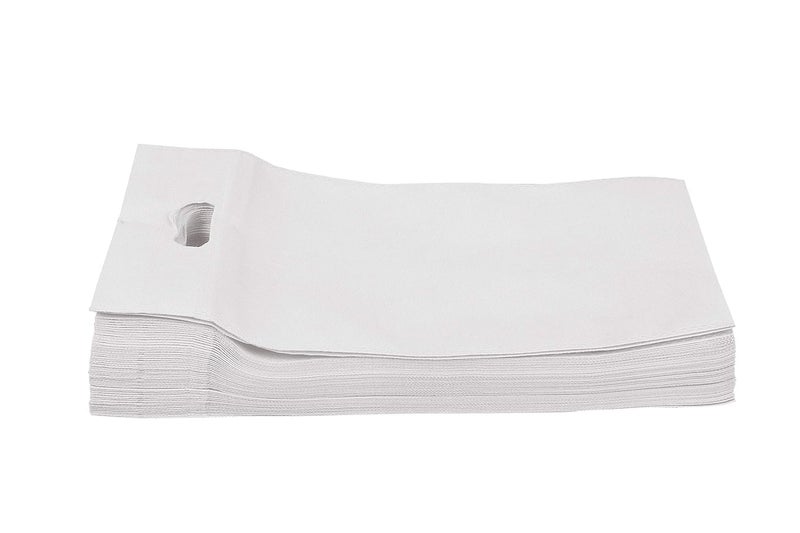 ZPAC Non-Woven Bags Size 20×25 cm- 50 bags- white Color