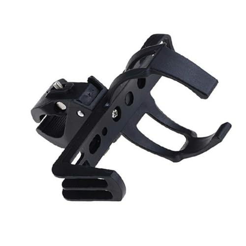 FASTPED Adjustable Bicycle Water Bottle Cage Holder Rack Bottle Holder and No Tools Needed Bracket Stand for Cycle Accessories | Expandable & Adjustable Bottle Cage with Upgraded Clamp, (Black) - Image 5