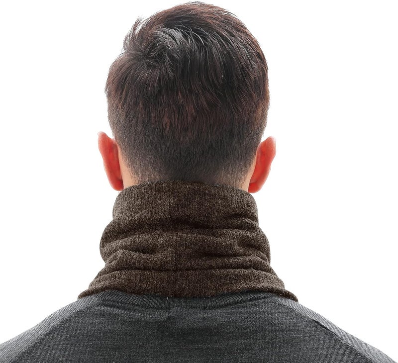 NovForth Winter Neck Warmer Men Ski, Neck Gaiter Face Scarf Women, Fleece Scarf for Men Gaiter Mask, Thick Windproof Scarves - Image 5