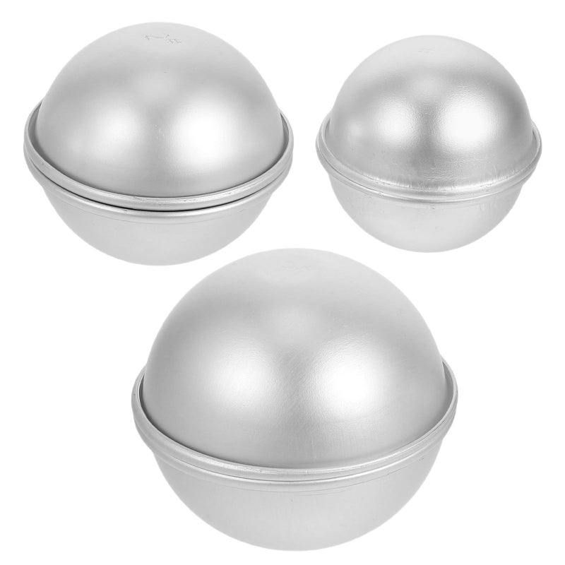 6Pcs Sphere Soap Mold Set DIY Bath Bomb Making Kit for Relaxation and Crafting - Image 2