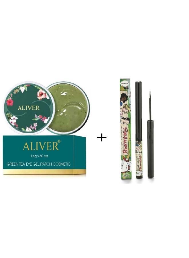 Schwing Liquid Eyeliner and Green Tea Eye Gel