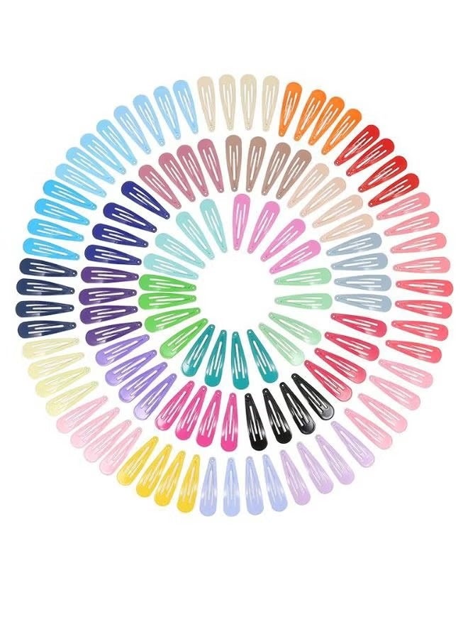 ORiTi 100-Piece Non-Slip Hair Snap Clip Set Multicolour - Image 1