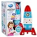 Svan Wooden Stacker Toy Space Rocket 6 Magnetic Stacking Pieces Magnet Building Set with Surprise Astronaut Inside Fun Hands On Game for Kids All Natural Wood Set Childrens Interactive Play Gift - Image 3