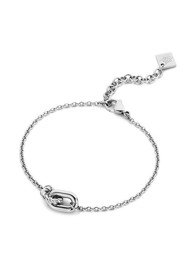 CERRUTI 1881 Chiara Silver Bracelet for Women Classic and Sleek Silver Design - Image 1
