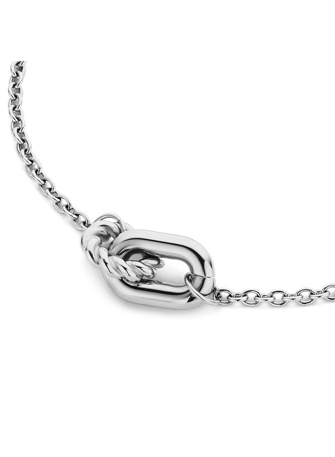 CERRUTI 1881 Chiara Silver Bracelet for Women Classic and Sleek Silver Design - Image 2