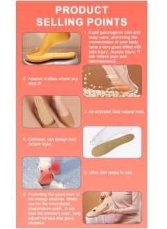 Hodaf 5 Pairs of Men's Foot Warming Insoles - Long-Lasting Safe Natural Odorless Air-Activated Insole Warmers - Heated for Up to 8 Hours  - Image 3