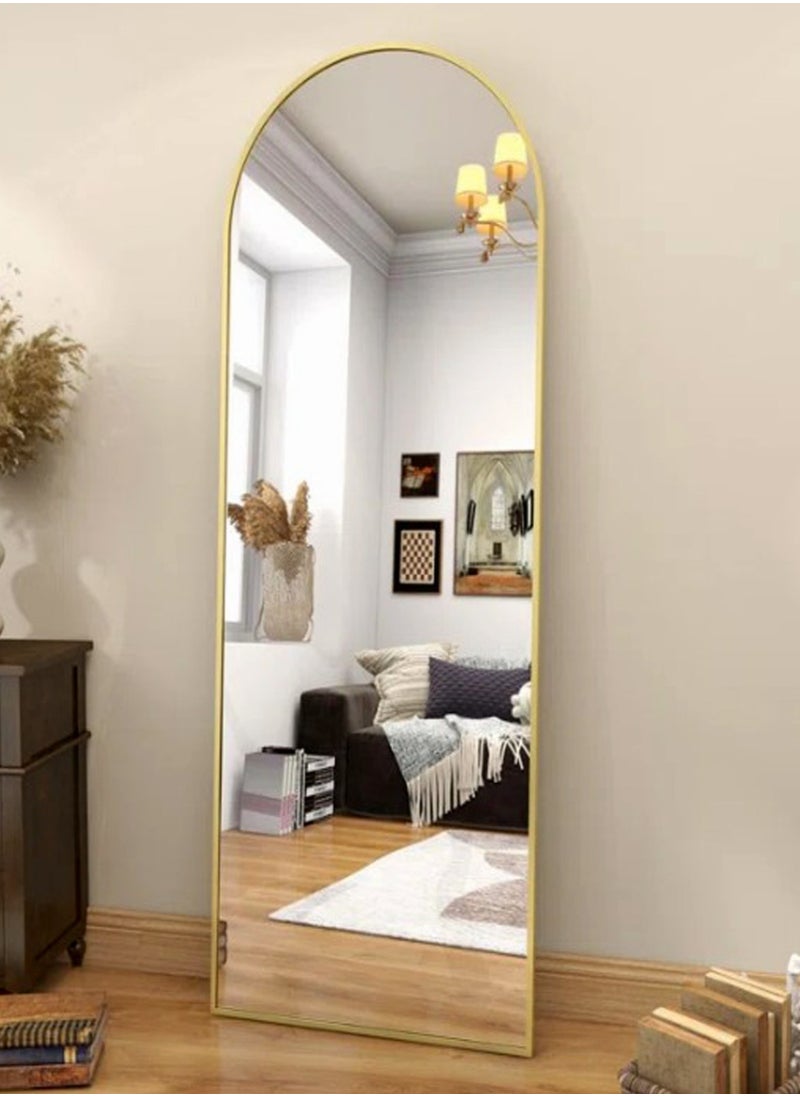Living - Elegant Full Length Standing Mirror Gold 40x160cm. - Image 1