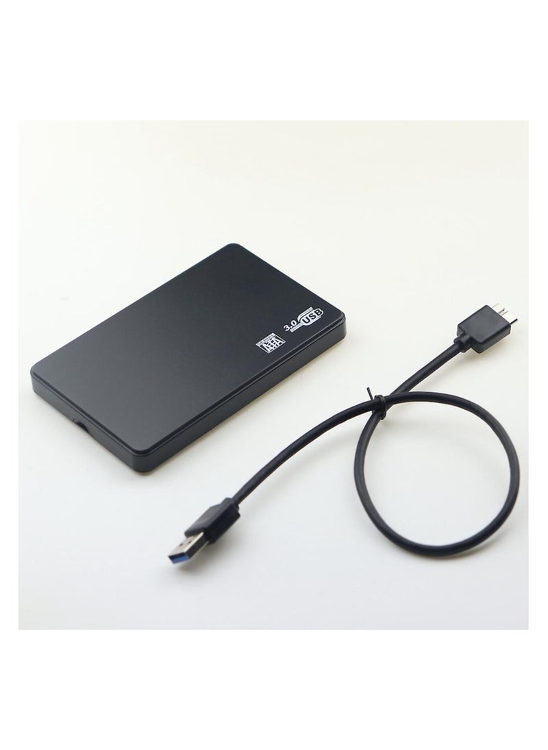 Generic - External Hard Drive Enclosure USB 3.0 to Sata 2.5" III Adapter Supports 2.5 Inch SSD & HDD 9.5mm 7mm Hard Disk Case with Compatible with WD Seagate Toshiba Samsung Hitachi - Image 1