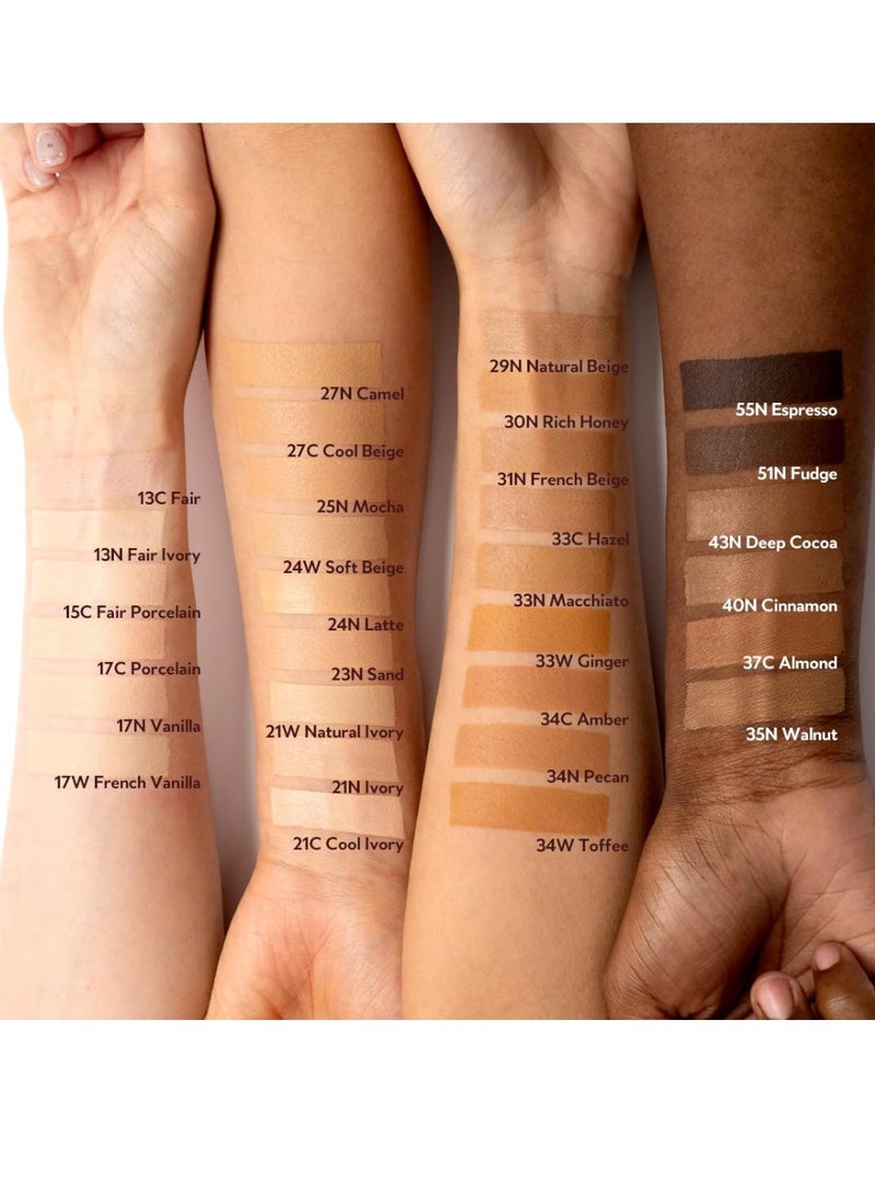 ترتر TIRTIR، قناع مناسب للوجه باللون الأحمر، 17W فانيليا فرنسية (18 جم) - Image 2