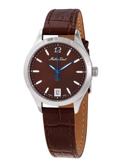 Mathey-Tissot Urban Leather Quartz Brown Dial Ladies Watch - D411AM  - Image 1