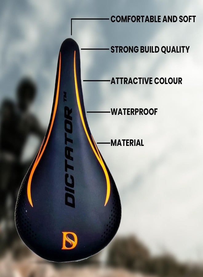MADHAV CYIDER Comfortable,Soft,Easy to Clean,Waterproof,Soft Foam Cycle SEAT/Saddle for Men's and Women's,Available in Attractive Colour AS PER Stock - Image 4