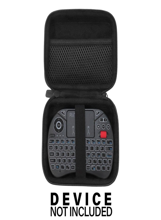 كايس ساك حقيبة CaseSack للوحة مفاتيح Rii X8 Mini، لوحة مفاتيح لاسلكية محمولة بتردد 2.4 جيجاهرتز مع ماوس يعمل باللمس - Image 3