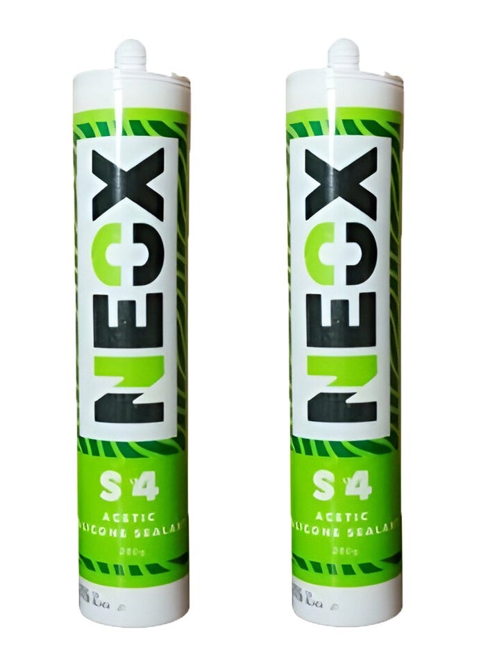 Neox - 2 pack of Neox S4 Turkish Silicone, White - 280g - Image 1