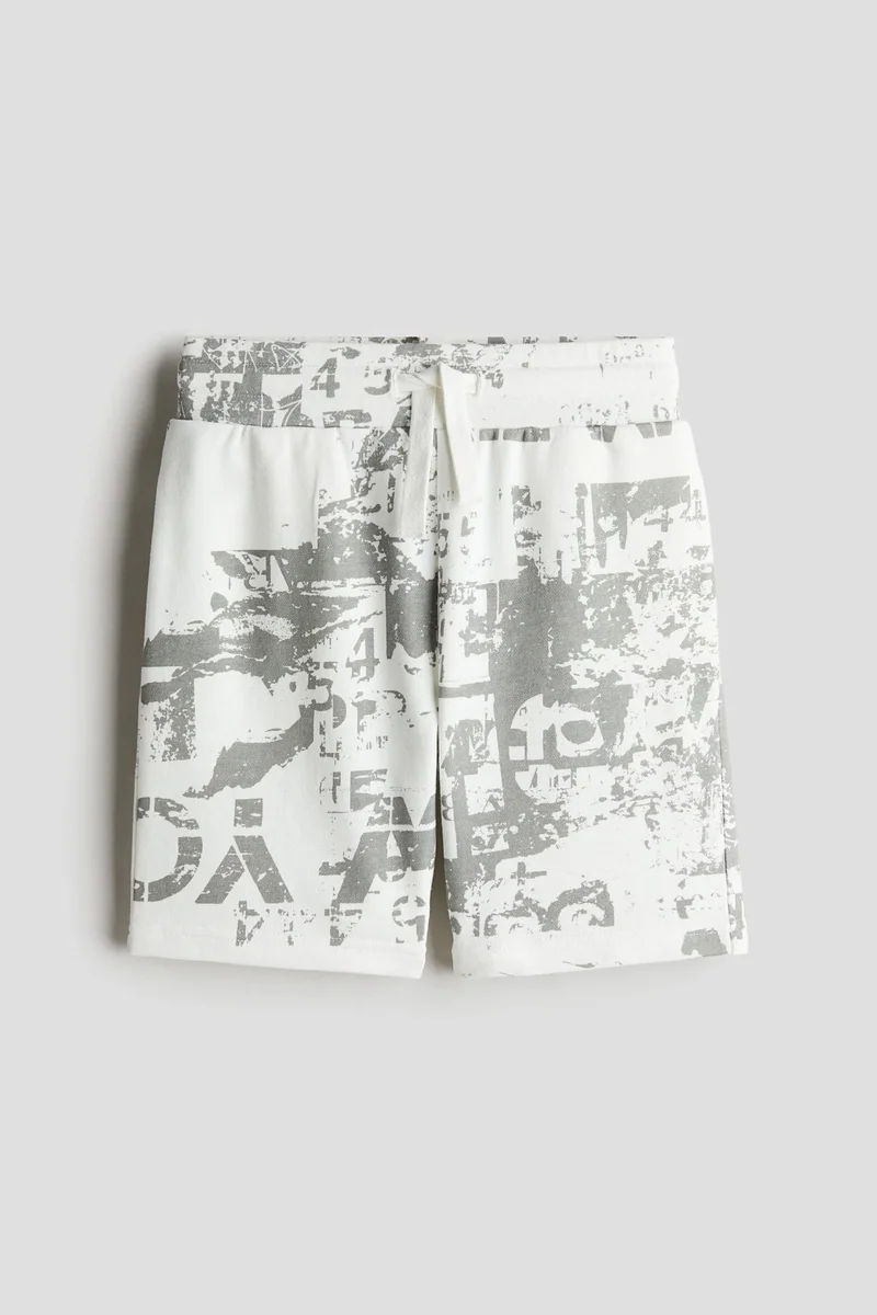 اتش اند ام Printed sweatshorts