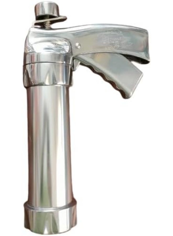 بيتوني مكبس بيتي فور إيطالي كبير من بيتوني اطلس، مصنوع من الفولاذ المقاوم للصدأ عالي الجودة مع 14 جانب لتشكيل البيتي فور والكوكيز - فضي BA-30006 - Image 2