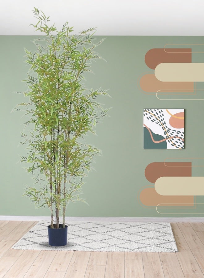 Generic Artificial Bamboo Potted Plant – 180cm (6 Stalks)  - Image 1