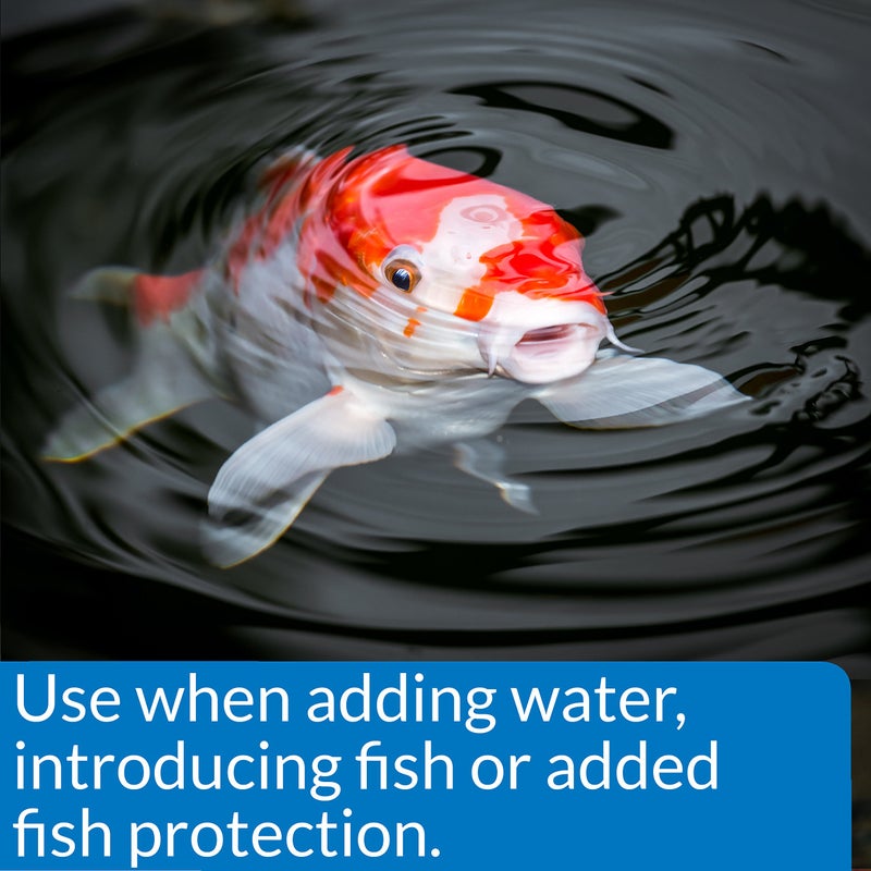 API POND STRESS COAT Pond Water Conditioner 64 Fl Oz Bottle (140D) - Image 2