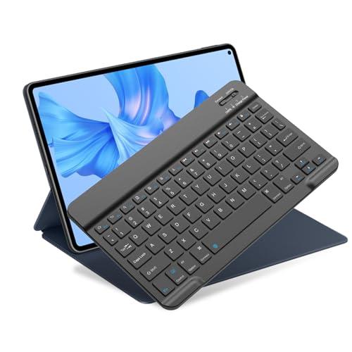 NOOX Bluetooth Keyboard for iPad 10th Generation, iPad Pro 13/12/11/10/9/8/7 inch, iPad Air 13/11th Gen, iPad mini, Samsung Xiaomi Tablets, etc. - Slim Wireless Portable Travel Office Computer Accessories - Image 1