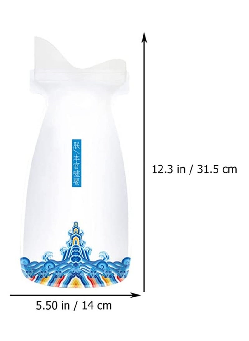 SYOSI - Disposable Urinal Bags 4Pcs Urinal Camping Pee Bag Leakproof Hygienic Standing Pee Toilet for Car Emergency Outdoor Travel Emergency Urine Bag Car Travel Convenience Bags Men Women Car Urinals - Image 1