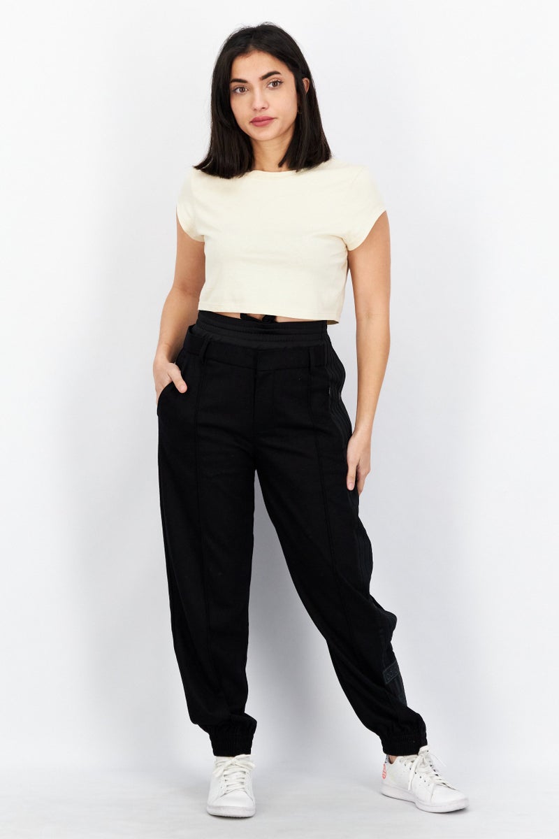 adidas Originals Women Sportswear Fit Pull On Training Track Pant, Black  - Image 2