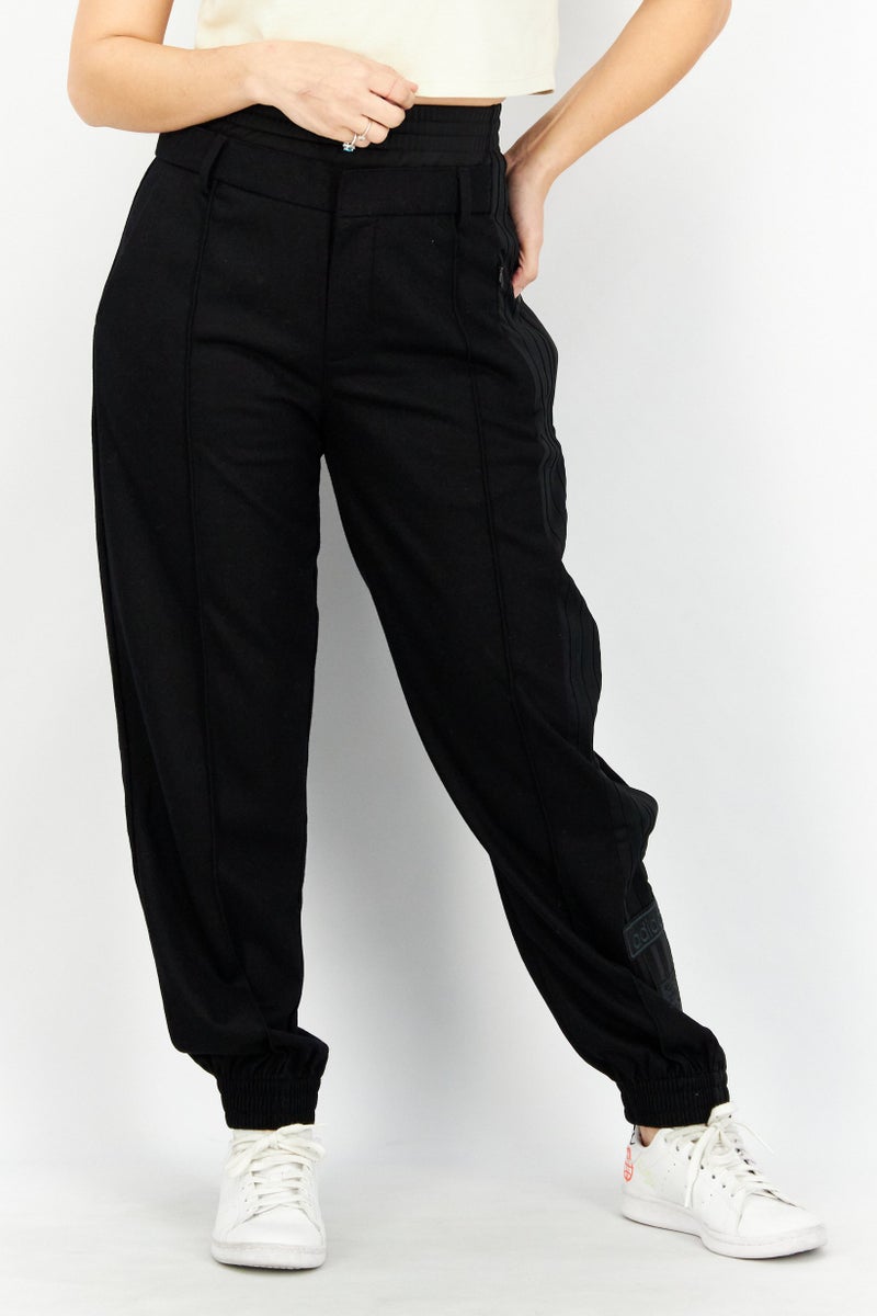 adidas Originals Women Sportswear Fit Pull On Training Track Pant, Black  - Image 1