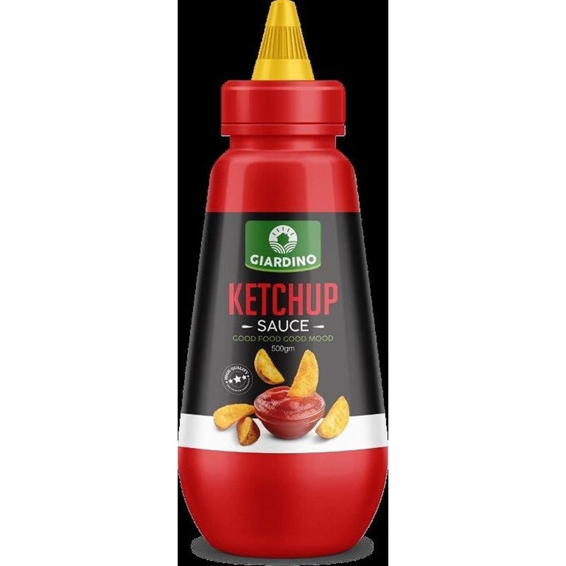Giardino Ketchup | Cylindrical Bottle | 500g
