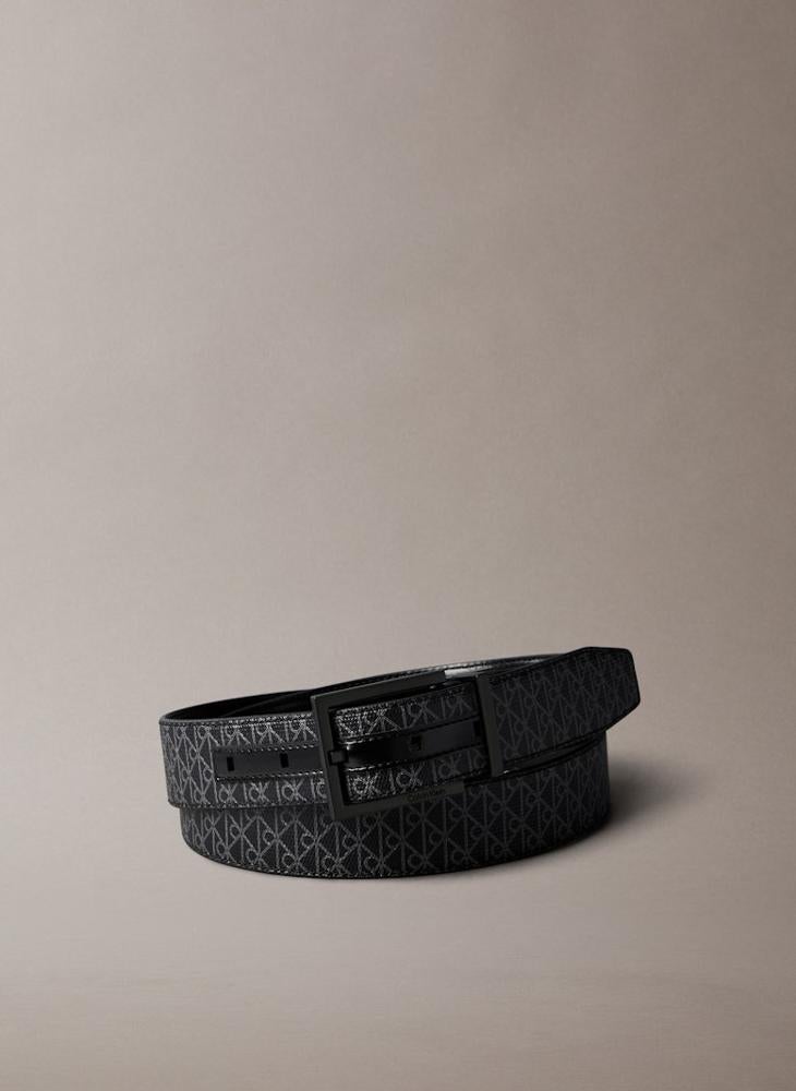 CALVIN KLEIN SQUARE BUCKLE allocated hole belt - Image 1