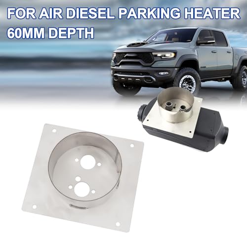 CYDZSW Diesel Heater Mounting Plate,Air Diesel Parking Heaters Base Mount Floor Bracket Support kit Accessories Parts for Webasto Eberspacher Airtronic D2 D4 D5 Planar Heater (Deep 60mm/2.4inch) - Image 2