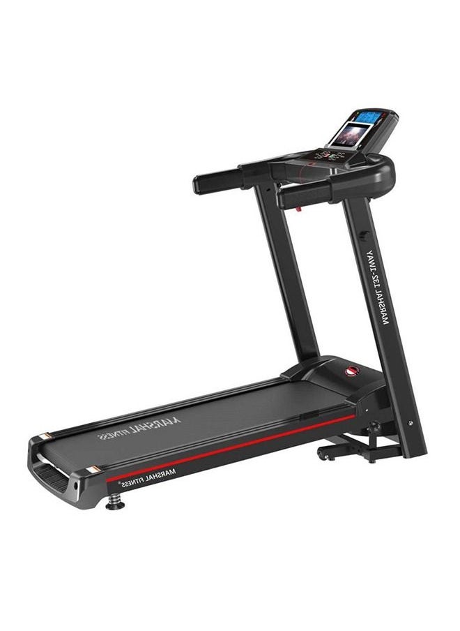 Marshal Fitness - MF-132-1 Foldable LCD Display Low Noise 2.5 HP DC Motor Manual Incline Treadmill With Heart Rate Monitoring USB Music Player and Speaker (with iPad/Phone Holder) For Home Use - Image 1