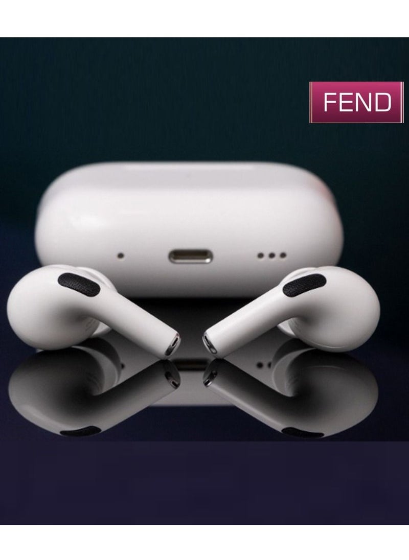 FEND - FW2 Pro High Bass Bluetooth Earbuds With Touch Sensor, Volume Control and HD Clear Microphone Compatible With iPhone 14 Pro Max - Image 1
