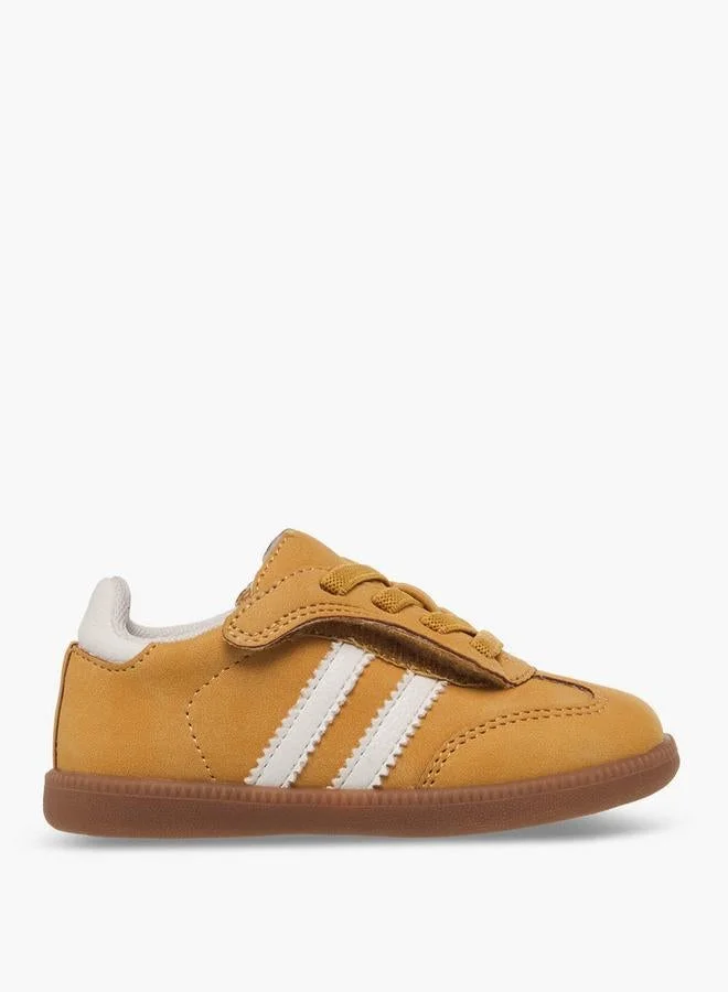 Barefeet Boys Panelled Hook And Loop Sneakers