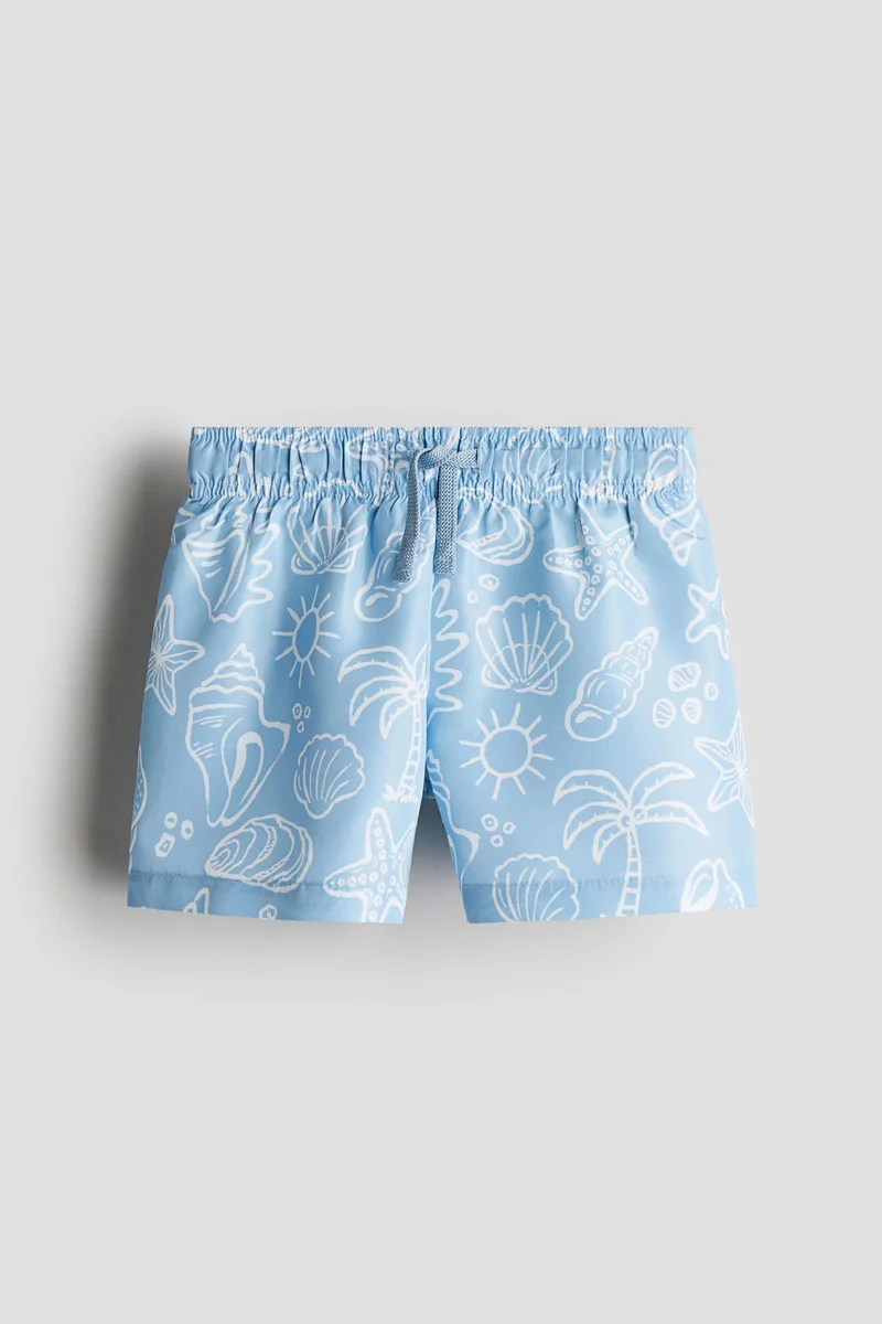 H&M Printed swim shorts
