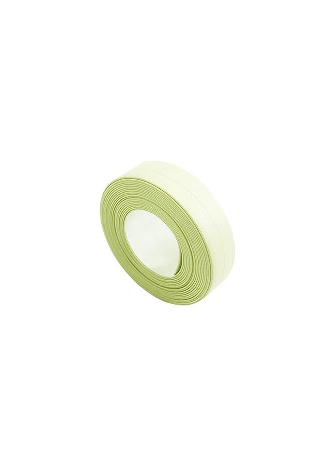 Spaceshoop Self Adhesive Waterproof Wall Sealing Strip Tape Bathtub Caulk Sealer for Kitchen Bathroom (22mm*3.2M)  - Image 1