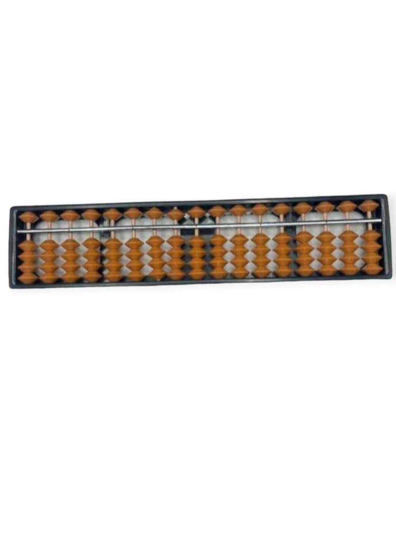 Digital Standard Abacus-25.8 cm-Professional 17-Column Soroban Calculator (Functional and Educational Tool) - Image 2