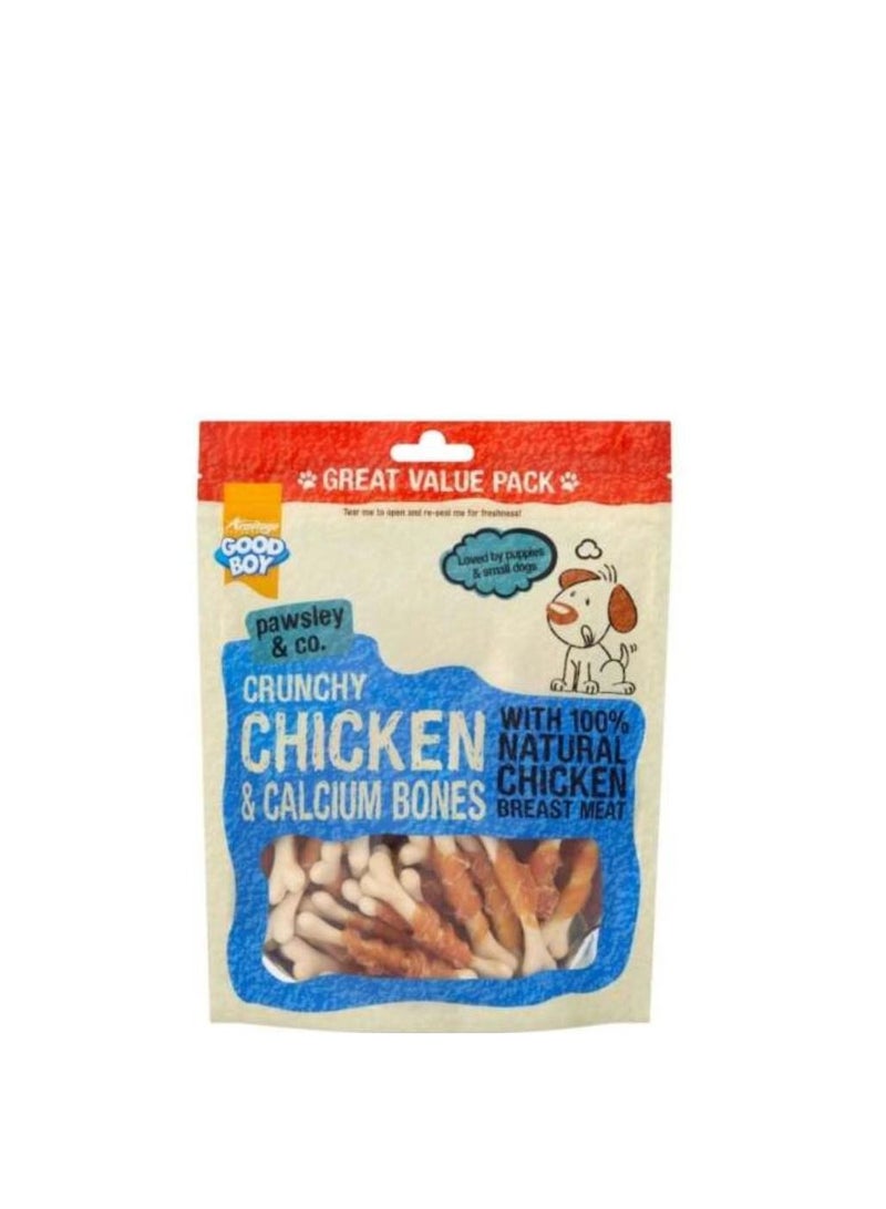 Crunchy Chicken & Calcium Bones 350g