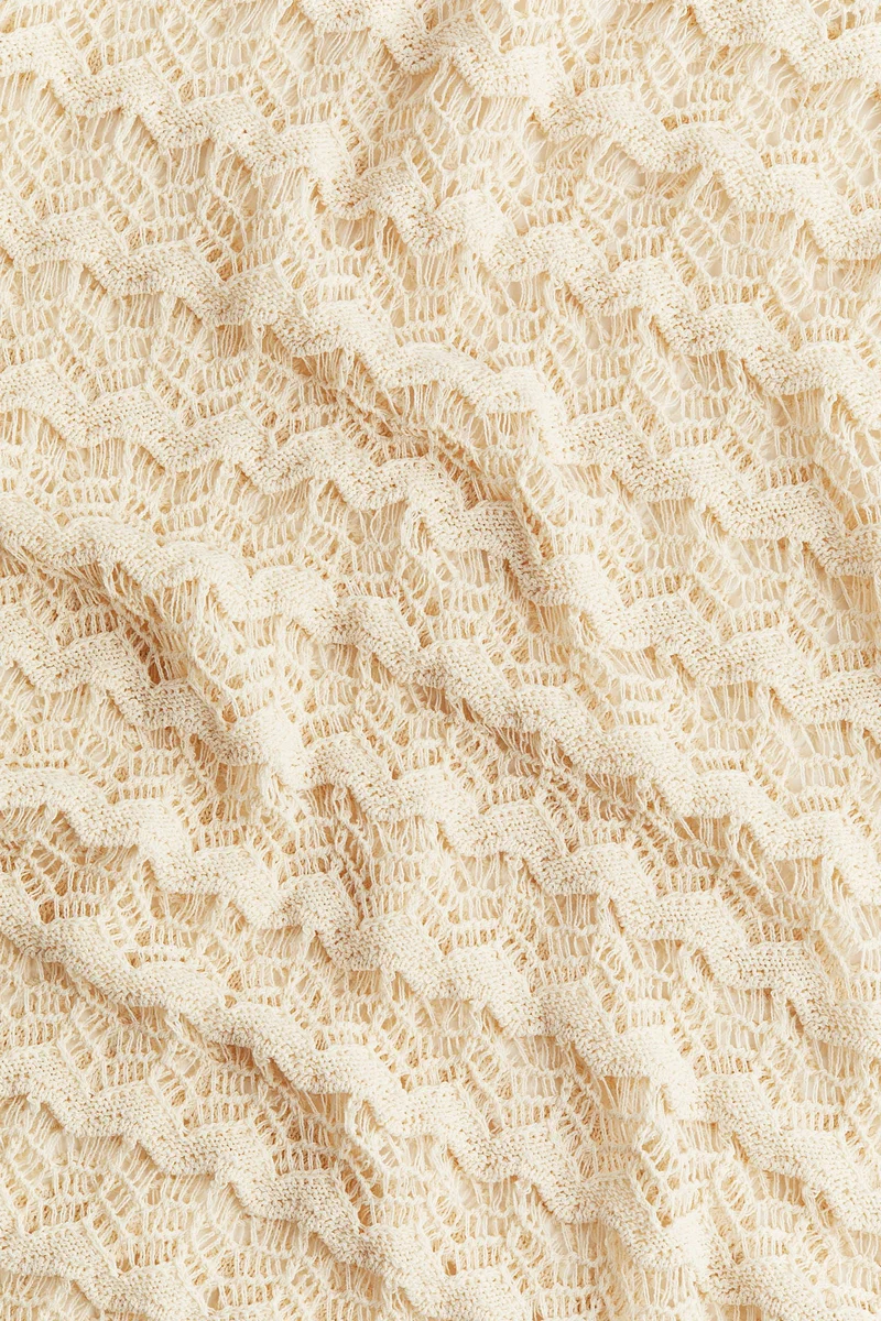 H&M Pointelle-Knit Beach Skirt
