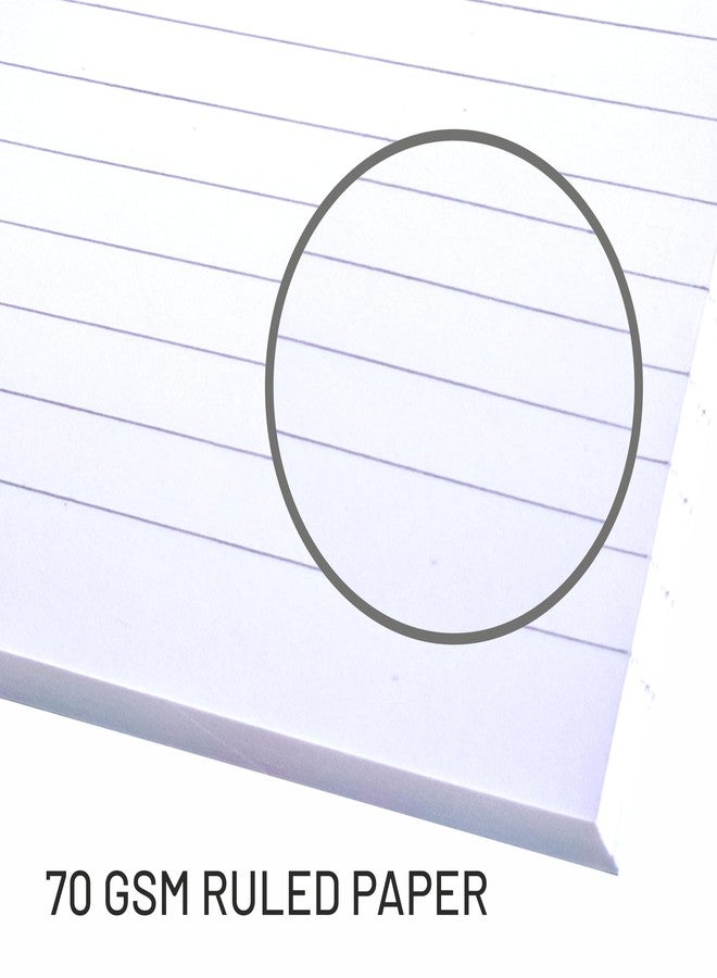 Anupam Eminent 5 Subject Notebook B5, 70 GSM, 150 Sheets (300 Pages), College Ruled Spiral Notebook with One Pocket, Movable Dividers, Front/Back Plastic Covers, Multi Subject Notebook | 17 cm x 25 cm - Image 2