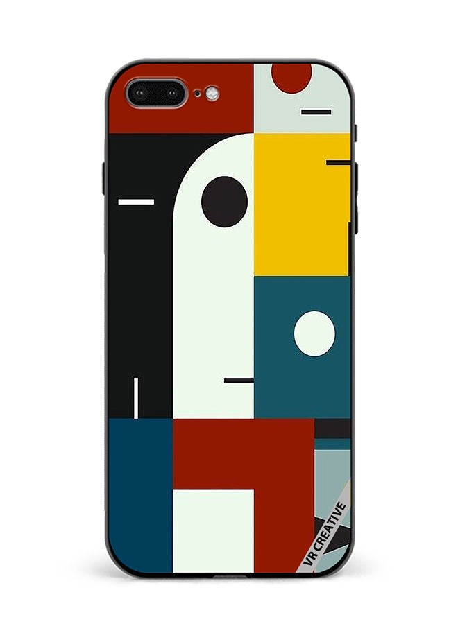 VR CREATIVE Protective Case Cover For Apple iPhone 7 Plus/8 Plus Bauhaus Age Design Multicolour - Image 1