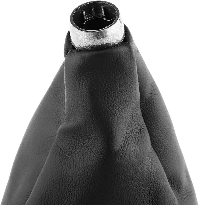 Automatic Gear Shift Knob Cover, Car Handbrake Gear Shift Knob Cover, Car Manual Pu Leather Gear Gaiter Shift Shifter Boot Replacement for Civic 20062012 Civic 2009 Shifter Civic 2009 Shifter - Image 2