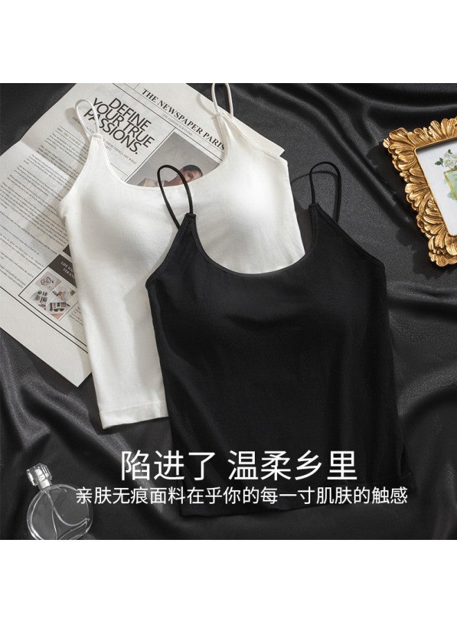 Goso Skin-Friendly And Breathable Round Neck Comfortable Layering Camisole For Women, Slimming Top For Layering Or Outerwear - Image 4