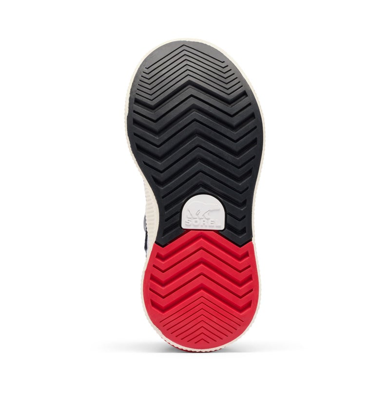 Sorel Youth Unisex Out N About IV Classic Waterproof Boot, Black/Bright Red, 5 - Image 4