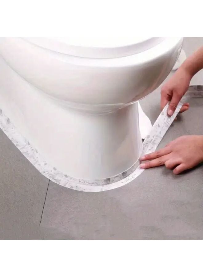 White Waterproof Self Adhesive Caulk Strip 19685inch for Kitchen Bathroom Sink - Image 4