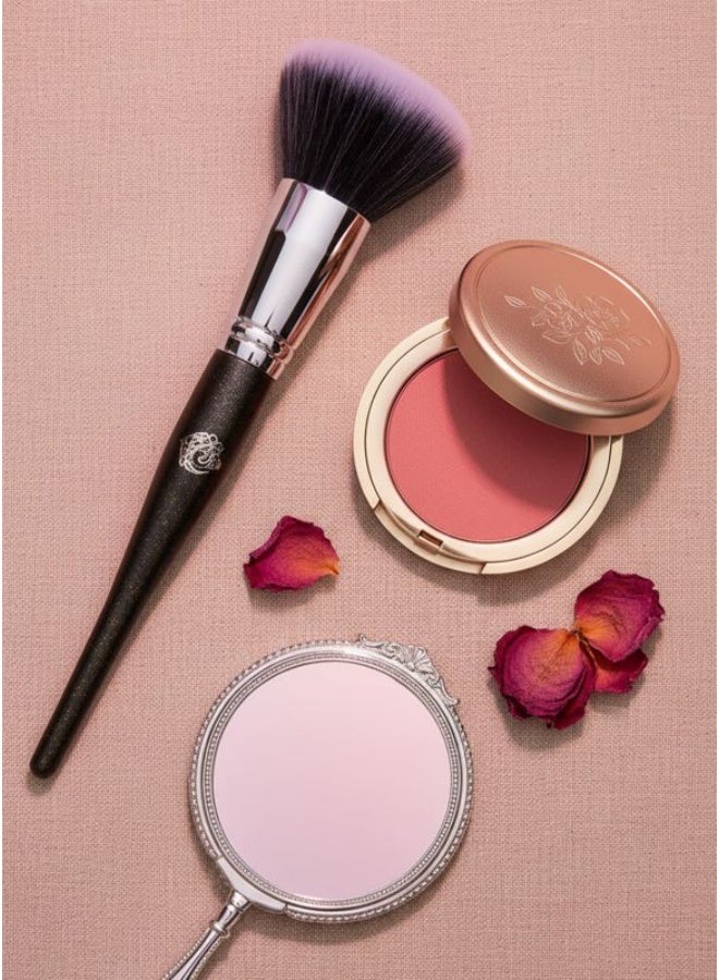 start makers Medium Stippling Blush Brush – Makeup Tool with Natural Goat Hair Bristles - Image 3