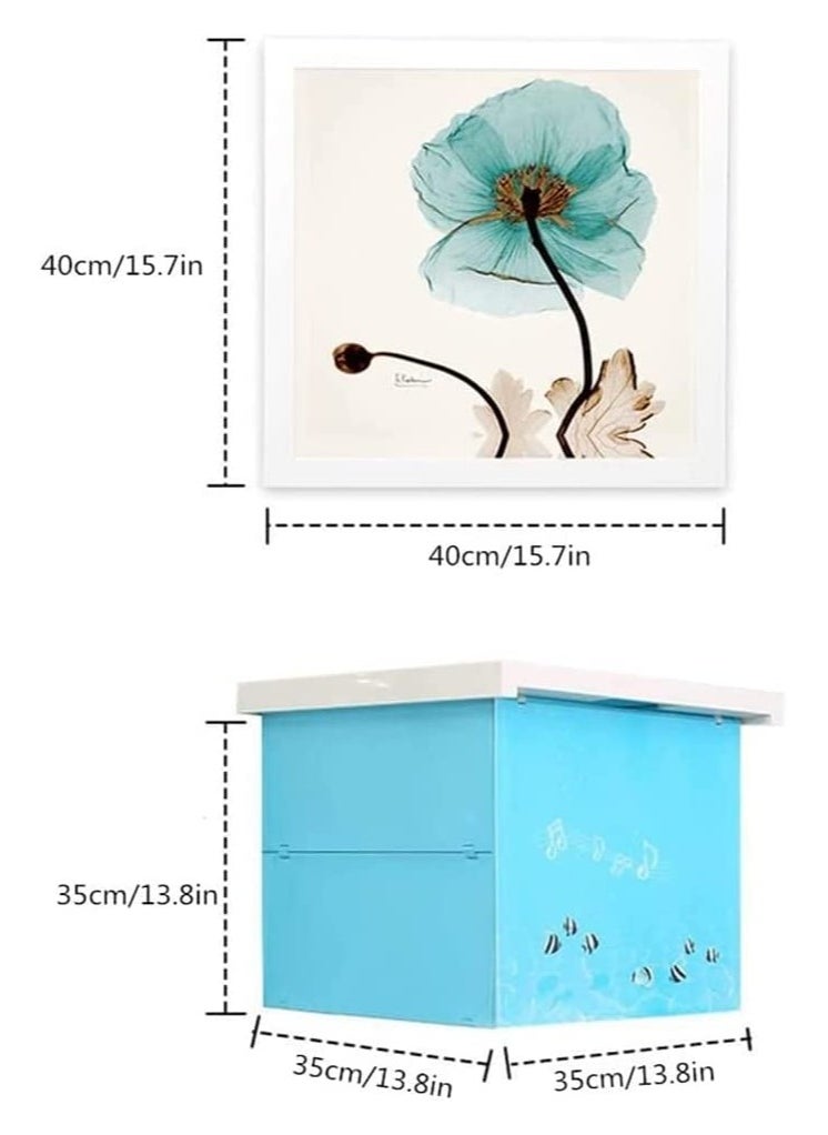 BELLSBERRY Perfect Space Saving Bathroom Lockers Storage - Foldable Clothes Shelf Organizer  - Image 2