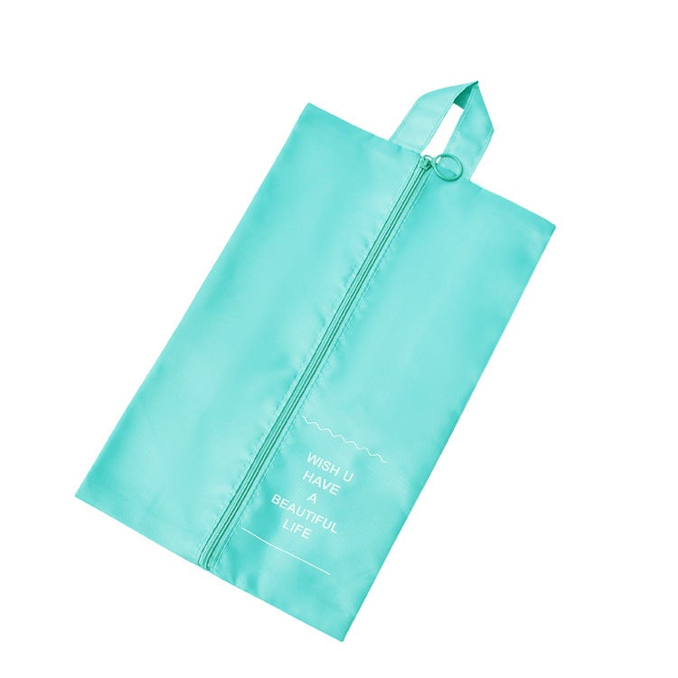 Travel storage bag suit luggage packing bag 8 pieces suit travel clothing packing storage bag 8 pieces setbright blue shoe bag bright blue shoe bag