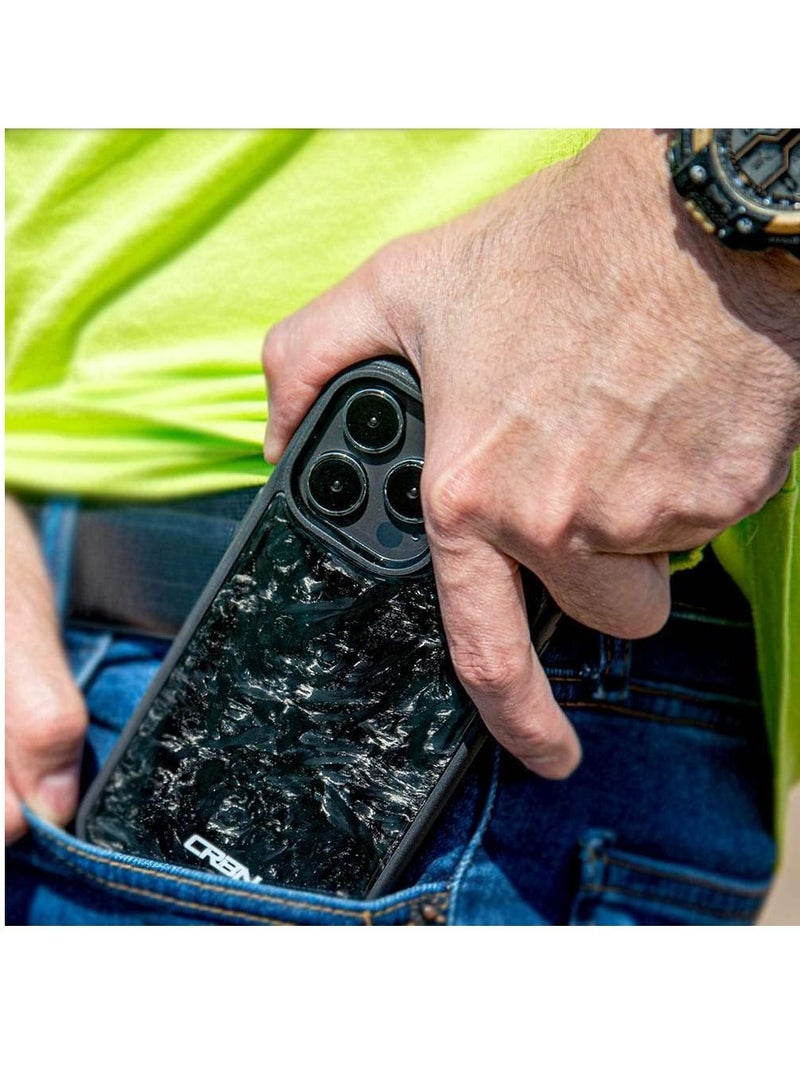 سي ار بي ان جراب هاتف iPhone 13 Pro مصنوع من ألياف الكربون مزورة - Image 2