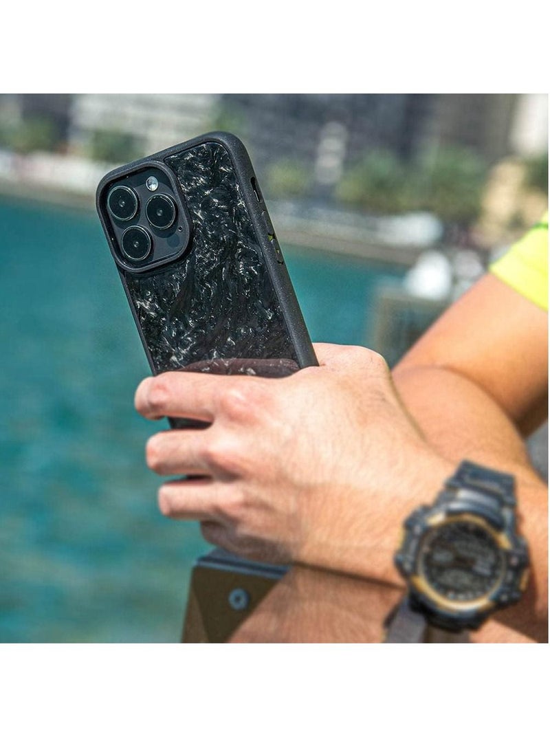 سي ار بي ان جراب هاتف iPhone 13 Pro مصنوع من ألياف الكربون مزورة - Image 3