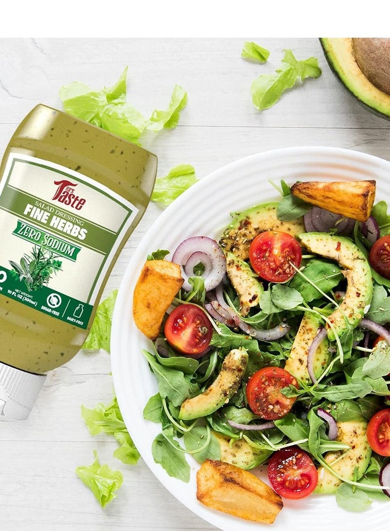 Mrs Taste Sugar Free Onion and Garlic Salad Dressing Fine Herbs - Image 4