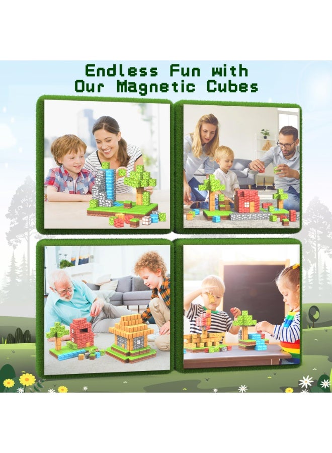 general 100PCS Magnetic Blocks, 1 inch Building Blocks for Kids, SETM Sensory Toys for Toddlers, Building Blocks Cubes, Birthday Gift for Boys and Girls Aged 3-12 Creative Construction Toys - Image 5